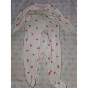 0-3 m Candycorn onesie